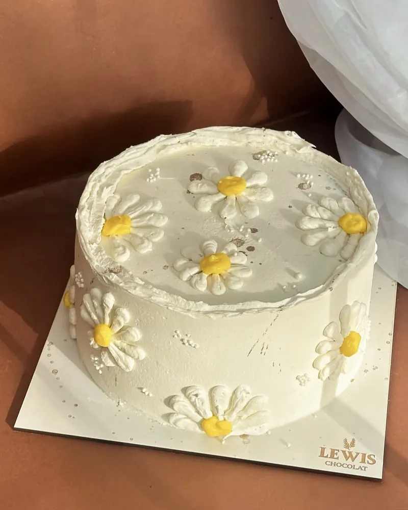 Pastel de margaritas